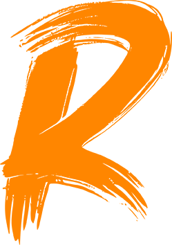 daku rum brand initial r icon